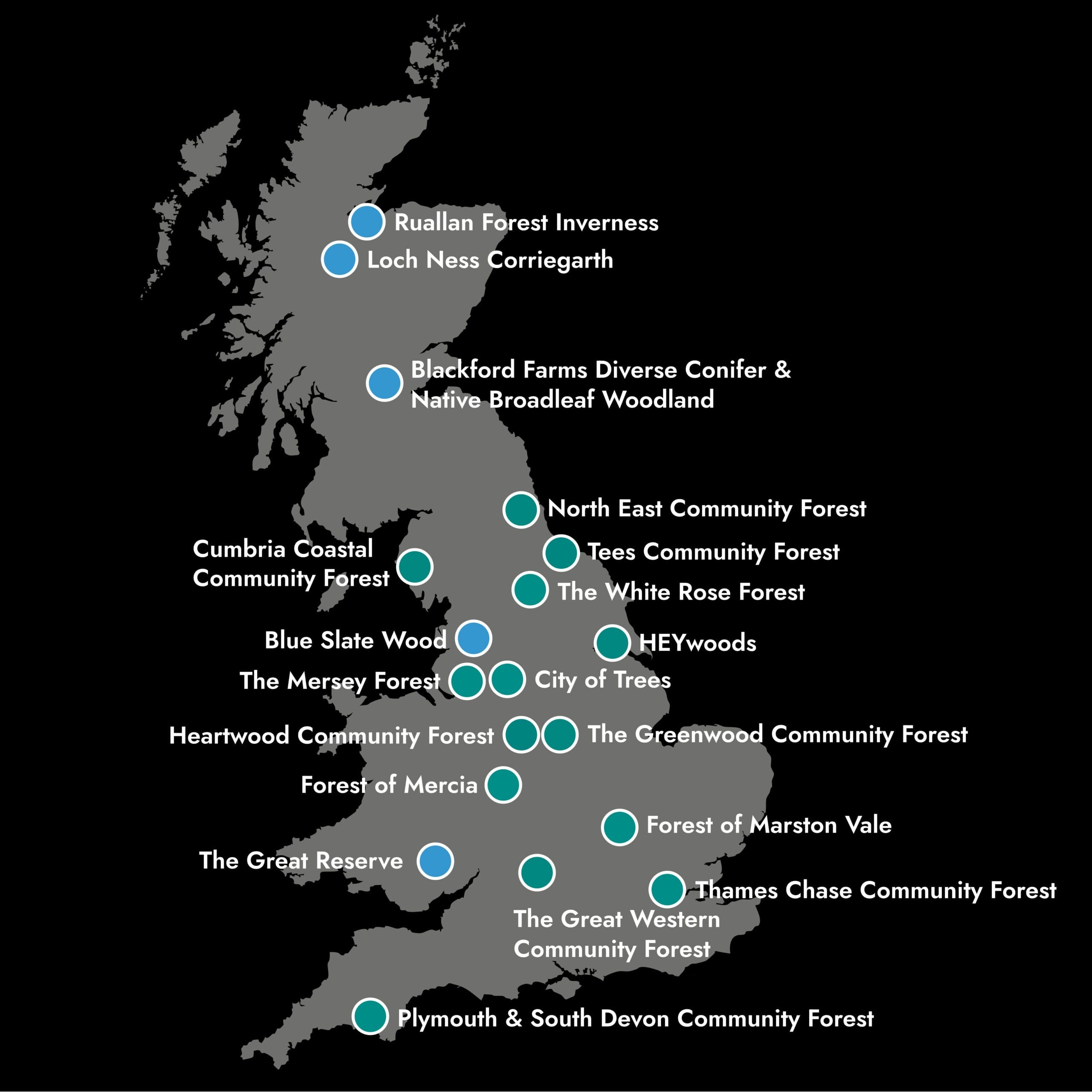 map of all Balance forests
